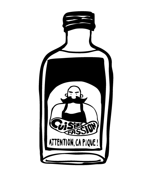 Sauce piquante - Particules en suspension